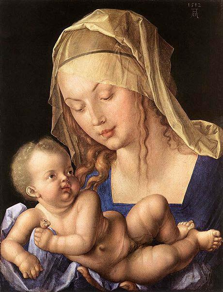 Albrecht Durer Madonna of the Pear oil painting picture